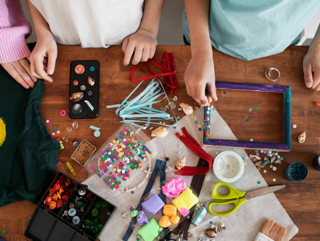 Atelier de bricolage creatif